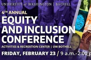 UW Bothells Equity and Inclusion Conference is set for Feb. 23. Courtesy of UW Bothell