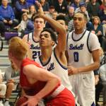 Bothells Spencer Wright defends against Mount Si. Andy Nystrom, Reporter