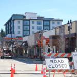 Segments of Bothells historic Main Street have been closed since last fall as development setbacks pushed a reopening date back to this spring. Aaron Kunkler/Sound Publishing
