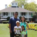 Champion Taighan Chea with dad Dalis, mom Linda and sister Jendy. Photo courtesy of the Chea family