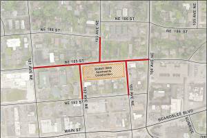 Paving to close several blocks of roads in downtown Bothell