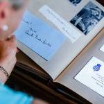 Among Janette Huskies scrapbook items is a handwritten note to her from Camilla Parker Bowles, now the wife of Prince Charles, as well as Christmas cards from Queen Elizabeth. (Dan Bates / The Herald)