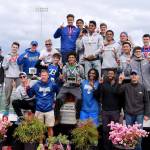 The Bothell Cougars boys track and field team finished with a total of 37 team points at the Class 4A state track meet on May 26 at Mount Tahoma High School in Tacoma. Bothell, Camas, Chiawana and Issaquah all tied for first place with the same exact amount of points, sharing the title amongst the four track programs.                                Photo courtesy of Greg Nelson