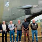 Museum of Flight                                The crew of Midnight Express B-52 in 2012.
