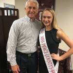 Chloe Furnstahl and Congressman Dave Reichert met in early may and talked about the resolution of her sexual assault case and the issues she and her family faced in the states legal system. Courtesy photo