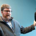 Doug Wacker, assistant professor in the School of Science, Technology, Engineering and Mathematics at the University of Washington Bothell, will speak on crows at the Pub Night Talk. Photo courtesy of UW Bothell
