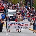 This years grand parade was sponsored by The Everett Clinic. Photo courtesy of Greg Nelson