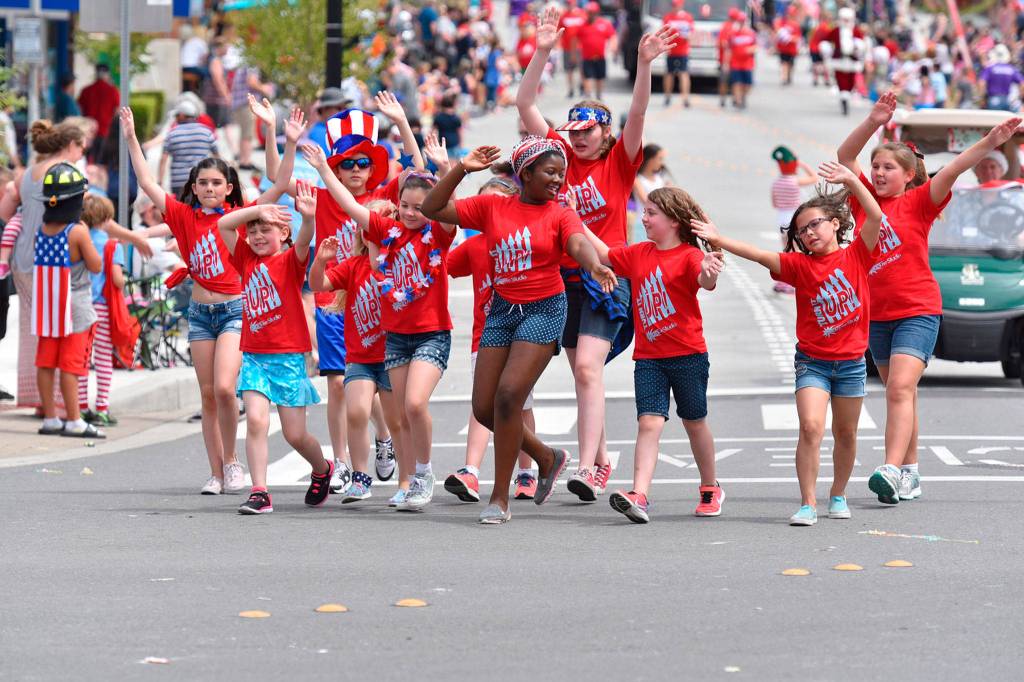 Students at a local studio perform on July 4 in Bothell. Photo courtesy of Greg Nelson
