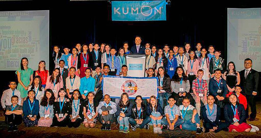 Bothell student attends annual Kumon student conference