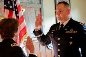 Spess receives promotion to colonel