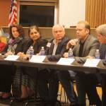 Michael Curtis, candidate for Washington House of Representatives District 45, Position 1, speaks at a voters forum in Bothell on Oct. 1. Other candidates from the 1st, 45th and 46th districts were also invited to discuss education issues. Katie Metzger/staff photo