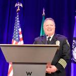 Bellevue Police Chief Steve Mylett will return to service, effective immediately. Courtesy of the city of Bellevue