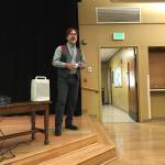 Fredi Lajvardi, a former teacher at Carl T. Hayden Community High School in Phoenix, Arizona, shares his and his students story about how they won an underwater robot competition against college students in 2004. Samantha Pak/staff photo