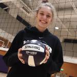 North Creek High volleyballer Gabby Kepley earned the 4A KingCo most valuable player award this season. Andy Nystrom / staff photo