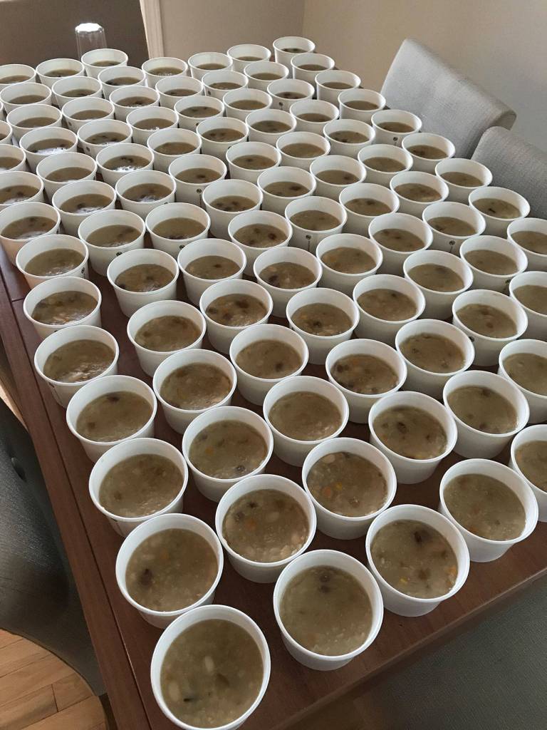 In Turkish culture, ashure is made in large quantities so it can be shared with friends, family, neighbors and more. Photo courtesy of Dilek Anderson