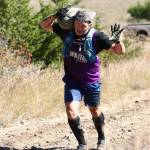 Stacy Stone competes in a Spartan race. The 45-year-old Bothell resident trains in Shelton View Forest. Courtesy photo