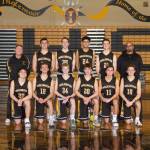 Inglemoors boys basketball squad. Courtesy of Trevor Frydenlund.