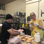 Volunteers for the program included community members district staff, with food donations from local restaurants and grocery stores. Photo courtesy of Northshore School District Twitter