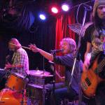 Asterhouse performs at the Skylark in West Seattle to raise money for the Northshore Fire Foundation. From left: Russ Thornburg, John Thornburg, and Julio Posada. Madison Miller/staff photo