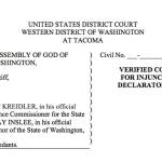 Eastside church sues state on International Women’s Day to overturn abortion coverage