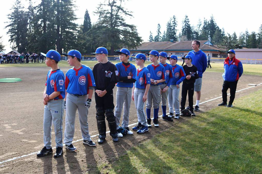 Kenmore celebrates Moorlands park with first pitch ceremony
