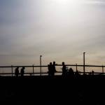 Work crews construct the first floor of Kenmores newest downtown development, the Flyway. The building is adjacent to the Hangar, Kenmores community center, and will be a mixed retail and residential space.
