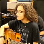 Meilani Eyre (Smuggling Croissants) performs at Vortex for Record Store Day. Madison Miller / staff photo