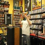 Mister Blank performs Mr. Blank for Record Store Day. From left: JR Sorrells, Samuel Trowbridge, and Ryan Mays. Madison Miller / staff photo