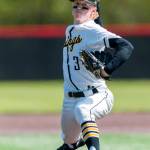 Inglemoor sophomore pitcher Kolby Solomon didnt allow a single run in six innings of work against the Jackson Timberwolves on May 4 at Bannerwood Park in Bellevue. Inglemoor defeated Jackson 5-0. Photo courtesy of Patrick Krohn/Patrick Krohn Photography