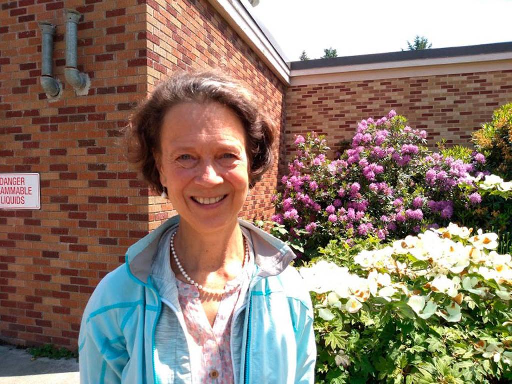 Susan Carlson is the environmental lead for the organization E3. She has been part of the planning process to build an environmental education and research center at St. Edward State Park. Aaron Kunkler/staff photo