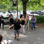 IHS music teacher of 36 years Ted Christensen receives a surprise retirement party. Madison Miller / staff photo