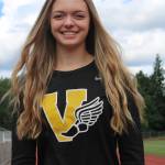 Inglemoor High senior-to-be Abby Kauffman has been participating in track and field training and fastpitch softball this summer. Andy Nystrom/ staff photo