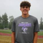 Jack Charlton finished sixth overall and first in the freshman/sophomore group at the 48th Annual Dennis McDonald Washington State Combined Events Championship. Andy Nystrom/ staff photo