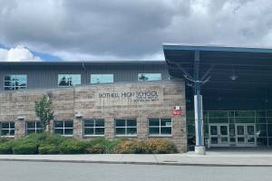 Bothell High School is set to intake many more students with the new boundary adjustments. Madeline Coats/staff photo