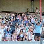 Attendees cheer for the new inductees at the Wall of Honor Ceremony at the Pop Keeney Stadium on Aug. 15. Stephanie Quiroz/staff photo