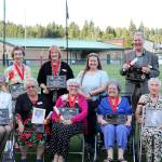 Stephanie Quiroz/staff photo                                Eight Northshore District alumni, former staff and volunteers were recognized at the 2019 Wall of Honor Ceremony at Pop Keeney Stadium on Aug. 15.