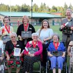 Stephanie Quiroz/staff photo                                Eight Northshore District alumni, former staff and volunteers were recognized at the 2019 Wall of Honor Ceremony at Pop Keeney Stadium on Aug. 15.