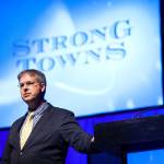 Photo courtesy Strong Towns                                Strong Towns president and founder Charles L. Chuck Marohn at a previous Strong America tour stop.