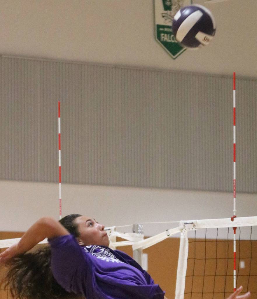 As an eighth-grader, North Creek freshman Kyleene Filimaua verbally committed to play indoor and beach volleyball at Florida State University when she graduates. Andy Nystrom/ staff photo