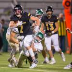 Inglemoors Trevor Thurman rumbles his way up field against Redmond on Sept. 26 at Pop Keeney Stadium. Photo courtesy of Jason Tanaka