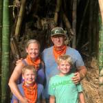 Clockwise from left: Jessie, Kirk, Gavin and Levi Robinson. Photo courtesy Gary Robinson