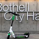 Lime e-scooters will stay in Bothell city limits until at least next year. Photo courtesy of city of Bothell