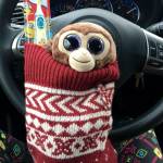 This is a stocking that was delivered along with toys to a 5-year-old boy last year at a local safe park. Photo courtesy of Brittan Stockert