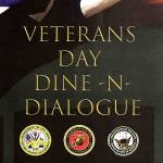 Image courtesy of Maria Anderson                                A flier for the Dine-n-Dialogueevent.