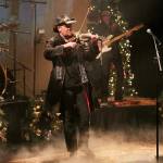 Photo courtesy Geoffrey Castle                                Geoffrey Castle leading the way at a previous show.