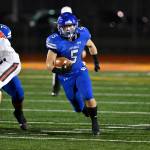 Christian Galvan finds a hole in the Camas defense. Photo courtesy of Greg Nelson