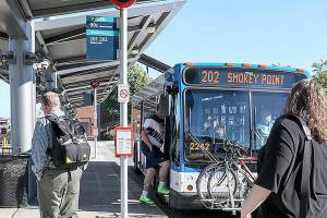 Photo of Community Transit. Reporter file photo courtesy of Lizz Giordano, The Herald