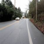 Current state of 68th Avenue Northeast. Staff photo/Blake Peterson