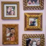 Photos of family and friends hang on Loa Griesbachs bedroom wall at her home in Everett. A favorite is of her nephew Porter Taylor Newell, 2, holding her hand while he walks along next to her. (Olivia Vanni / Everett Herald)