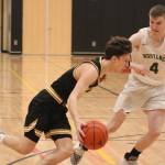 Inglemoors Zach Shimek scored 19 points to help lead the Vikings past Redmond in a 4A KingCo third-place game on Jan. 8. Benjamin Olson/staff photo